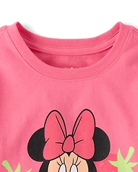 Baby And Toddler Girls Minnie Mouse™ Strawberry Graphic Tee