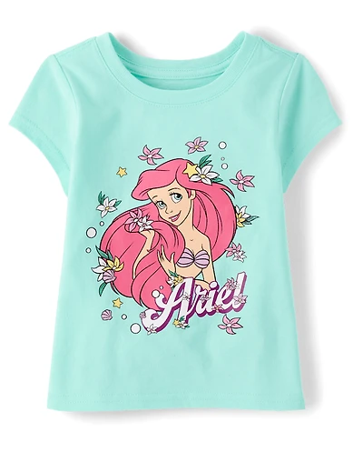 Baby And Toddler Girls The Little Mermaid™ Ariel Graphic Tee