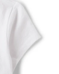 Baby And Toddler Girls Minnie Mouse™ Americana Graphic Tee