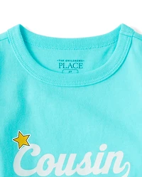 Baby And Toddler Boys Cousin Crew Graphic Tee