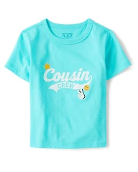 Baby And Toddler Boys Cousin Crew Graphic Tee