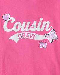 Girls Cousin Crew Graphic Tee