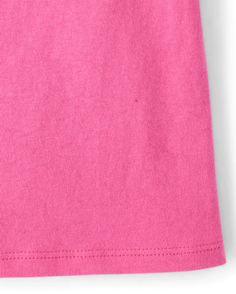 T-shirt graphique pour bébés et petites filles, motif cousines