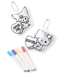 Hello Kitty® x Sweethearts® DIY Squishy Keychain Set