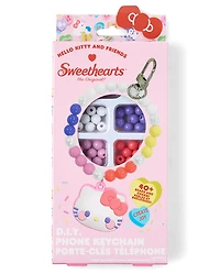 Hello Kitty® x Sweethearts® DIY Phone Keychain Set