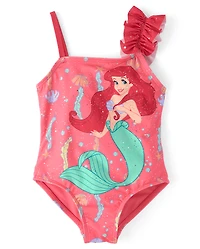 Toddler Girls Ariel™ One Piece Swimsuit