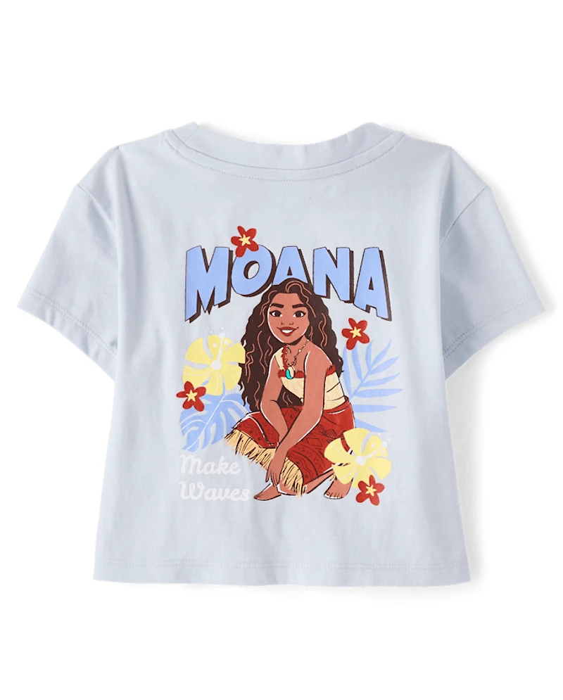 Toddler Girls Moana™ Tropical Leaf 2-Piece Outfit Set