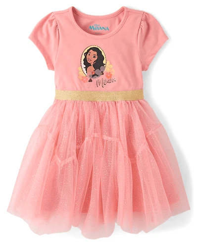 Toddler Girls Moana™ Glitter Tutu Dress
