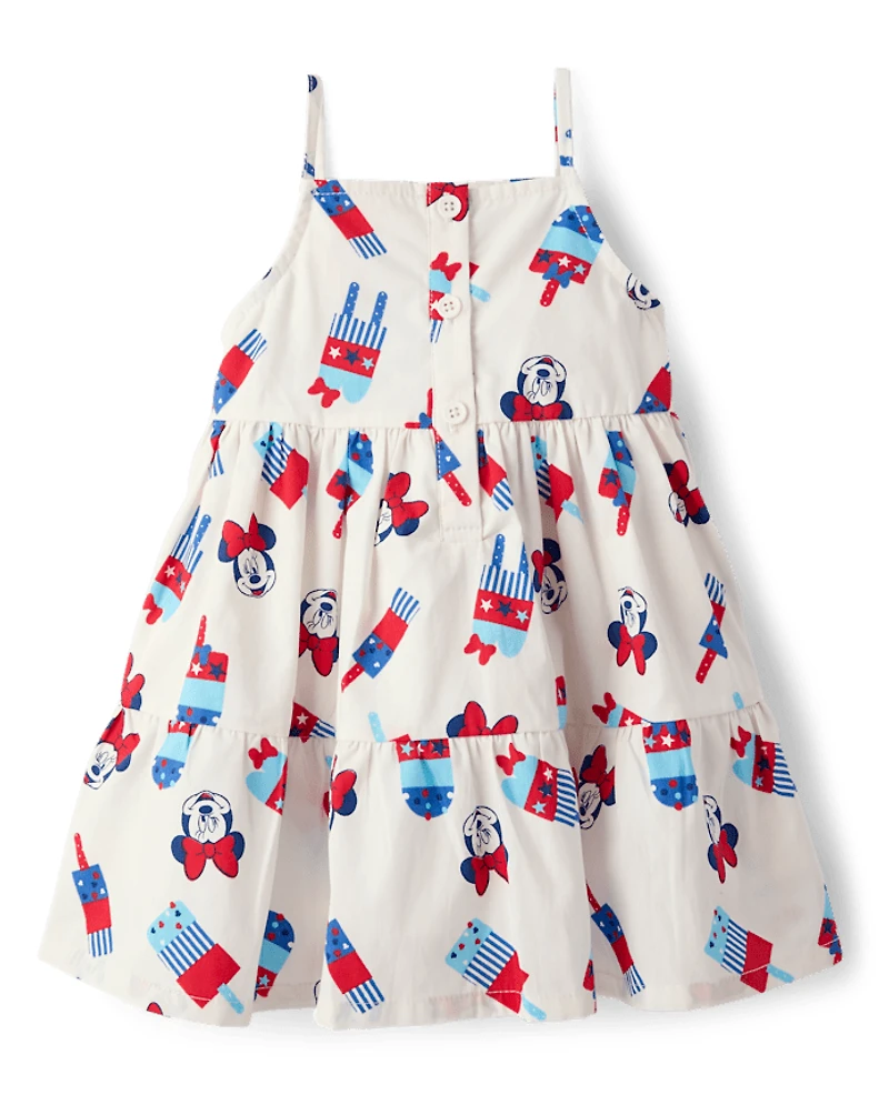 Toddler Girls Minnie Mouse™ Americana Tiered Dress