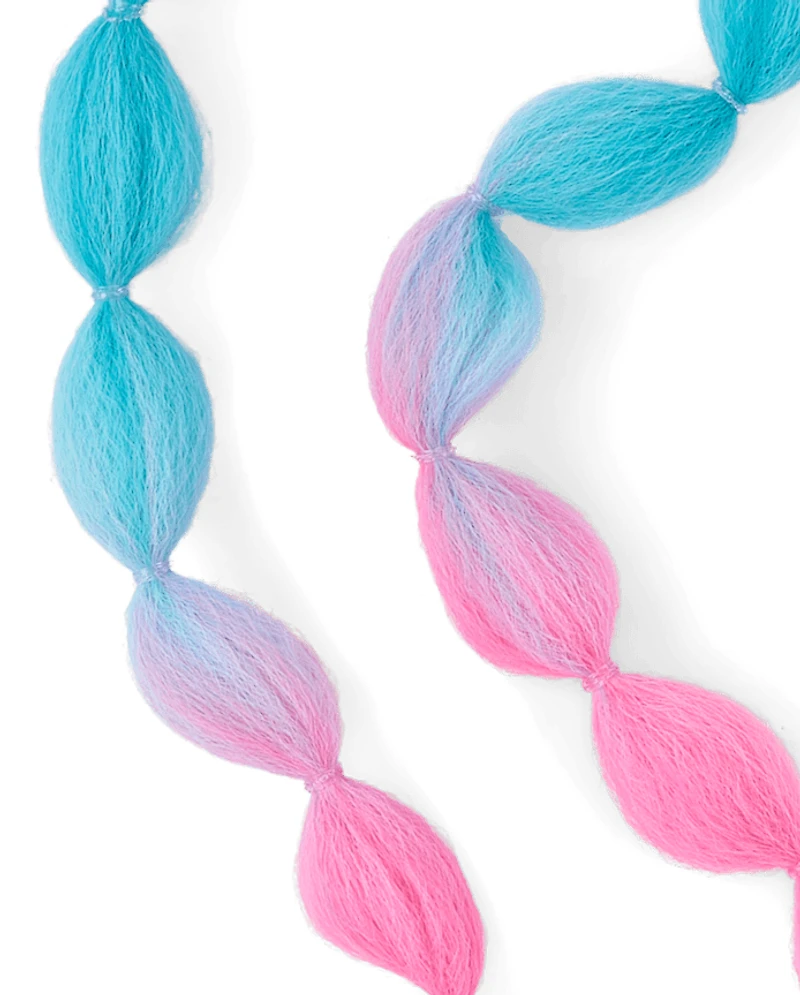 Lot de 2 tresses artificielles Stitch™ pour filles