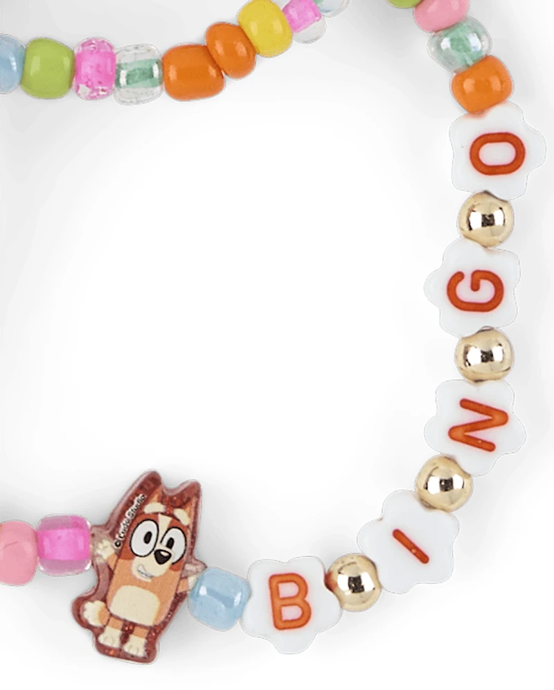 Girls Bluey™ Beaded BFF Bracelet 6-Pack