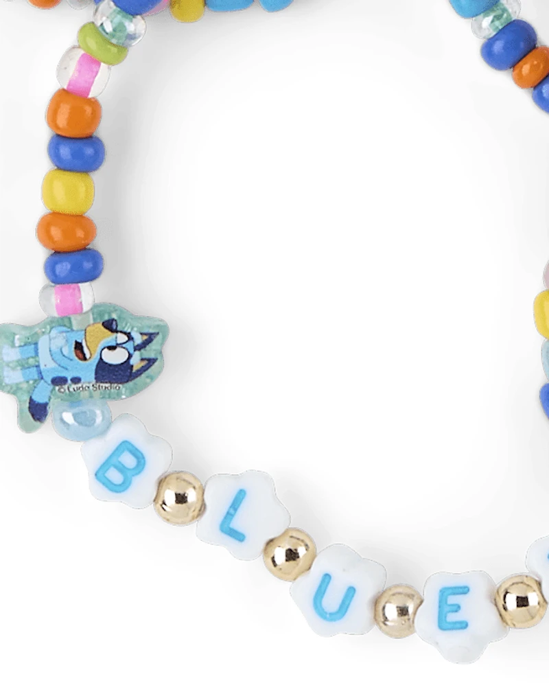 Girls Bluey™ Beaded BFF Bracelet 6-Pack