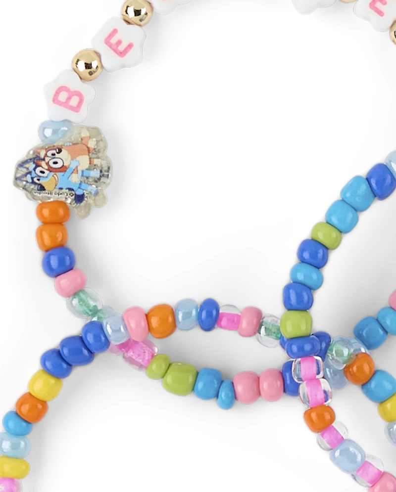 Girls Bluey™ Beaded BFF Bracelet 6-Pack