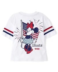 Girls Minnie Mouse™ Americana 2-Piece Outfit Set