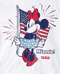 Girls Minnie Mouse™ Americana 2-Piece Outfit Set
