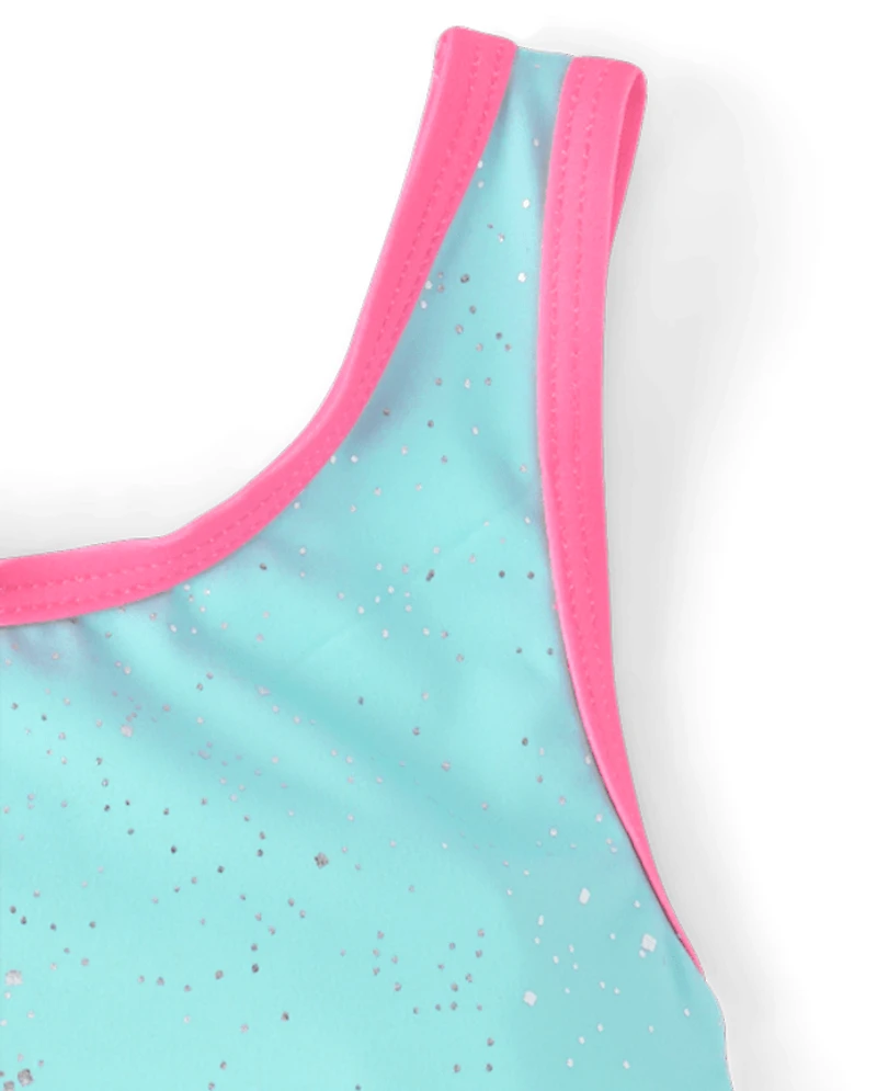 Girls Stitch™ Surfboard One Piece Swimsuit