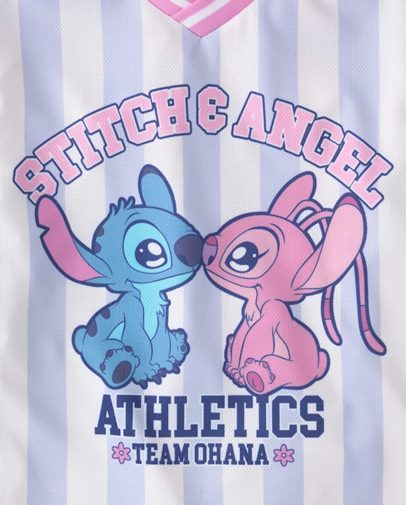 Girls Stitch™ Striped Soccer Jersey