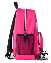 Girls Shakey Icon Patch Backpack