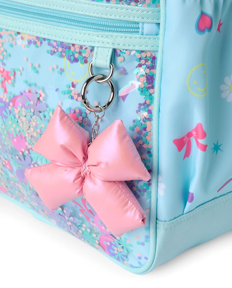 Girls Shakey Glitter Backpack