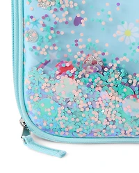 Boîte à lunch à paillettes tremblantes pour filles