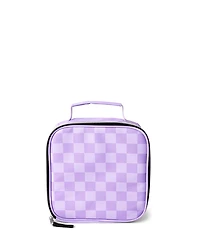 Girls Checkered Lunchbox