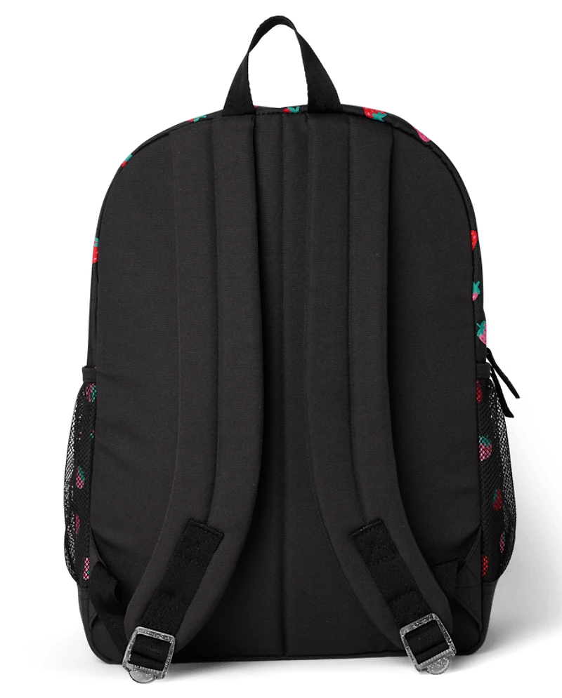 Girls Strawberry Backpack
