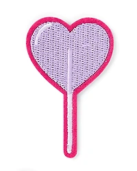 Girls Embroidered Food Patch 4-Pack