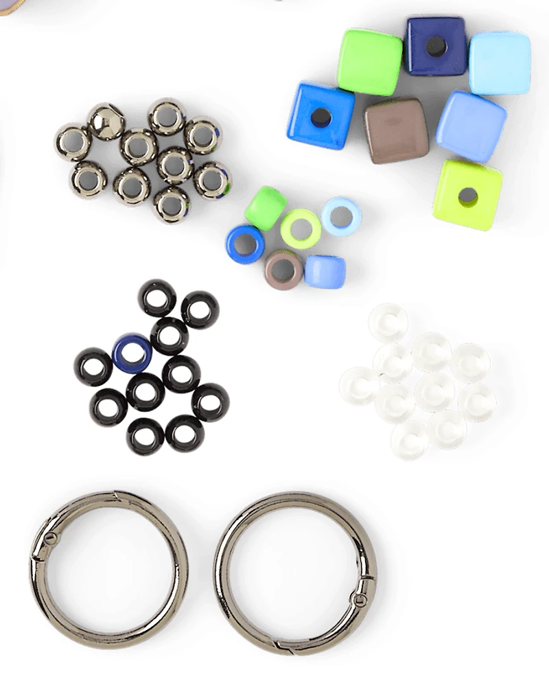 Boys DIY Backpack Charm Set