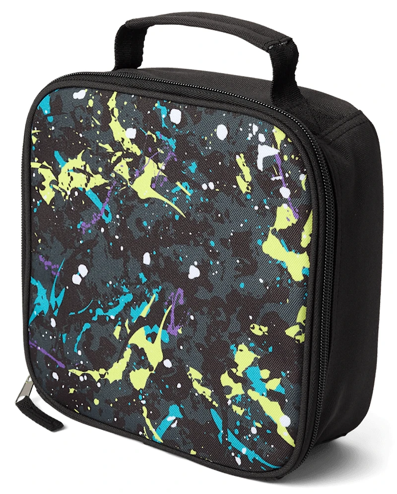 Boys Paint Splatter Lunchbox
