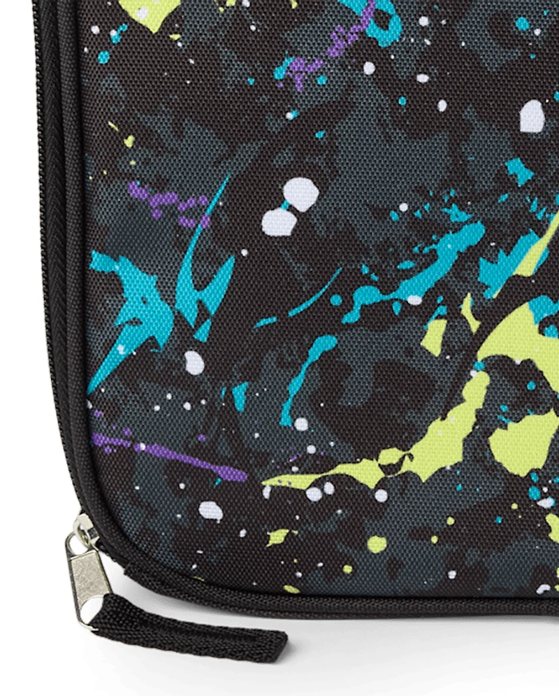 Boys Paint Splatter Lunchbox
