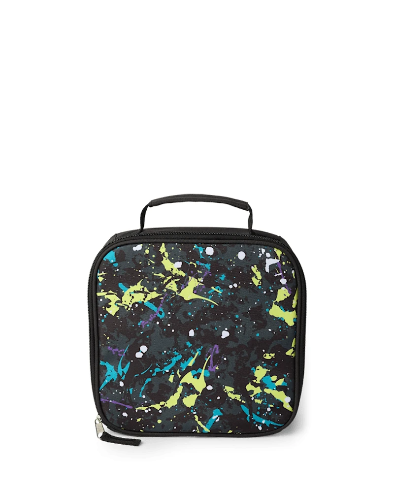 Boys Paint Splatter Lunchbox