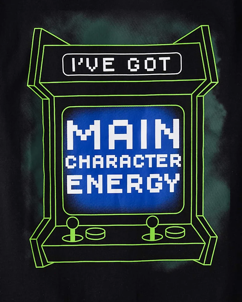 Boys Main Character Energy Graphic Tee