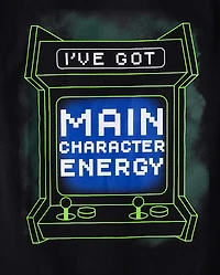 Boys Main Character Energy Graphic Tee