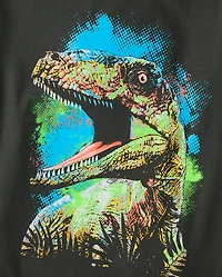 Boys Dino Head Graphic Tee