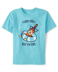 Boys Hot Sauce Graphic Tee