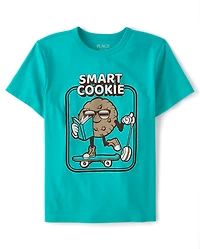 Boys Smart Cookie Graphic Tee