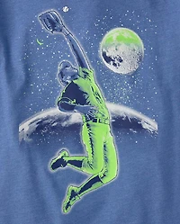 Boys Baseball Player Graphic Tee