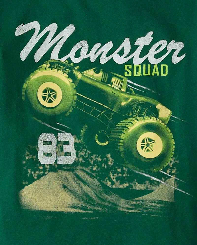 Boys Monster Truck Graphic Tee