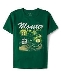 Boys Monster Truck Graphic Tee