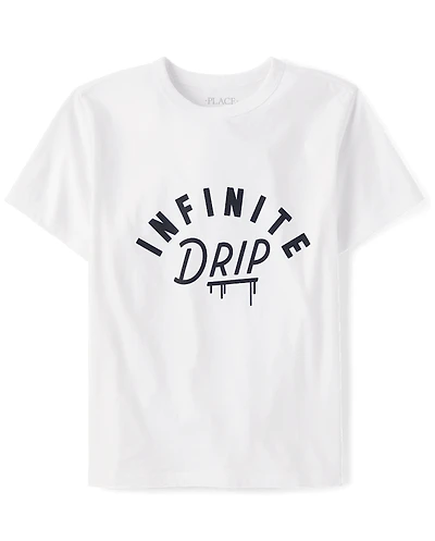 Boys Infinite Drip Graphic Tee