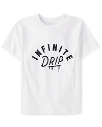 Boys Infinite Drip Graphic Tee