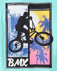 Boys BMX Bike Graphic Tee