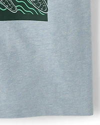 T-shirt à motif tortue pour garçon