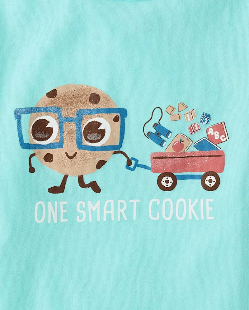 Baby And Toddler Boys Smart Cookie Graphic Tee
