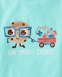 Baby And Toddler Boys Smart Cookie Graphic Tee