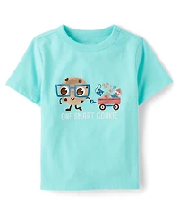 Baby And Toddler Boys Smart Cookie Graphic Tee