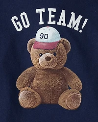 Baby And Toddler Boys Go Team Graphic Tee