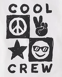 Baby And Toddler Boys Cool Crew Graphic Tee