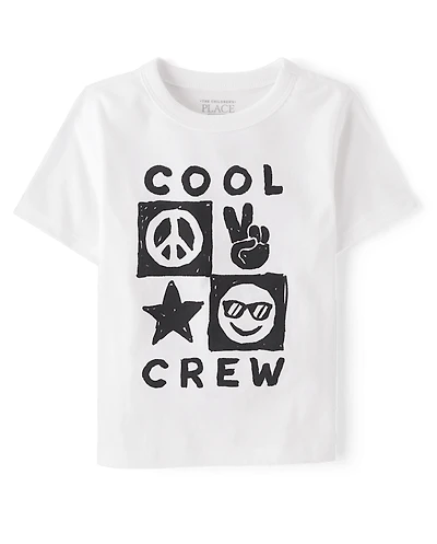 Baby And Toddler Boys Cool Crew Graphic Tee