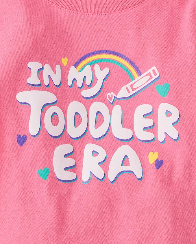 Baby And Toddler Girls Era Graphic Tee